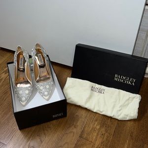 Badgley Mischka Rouge Embellished Pumps! MORE THAN 1/2 off!!